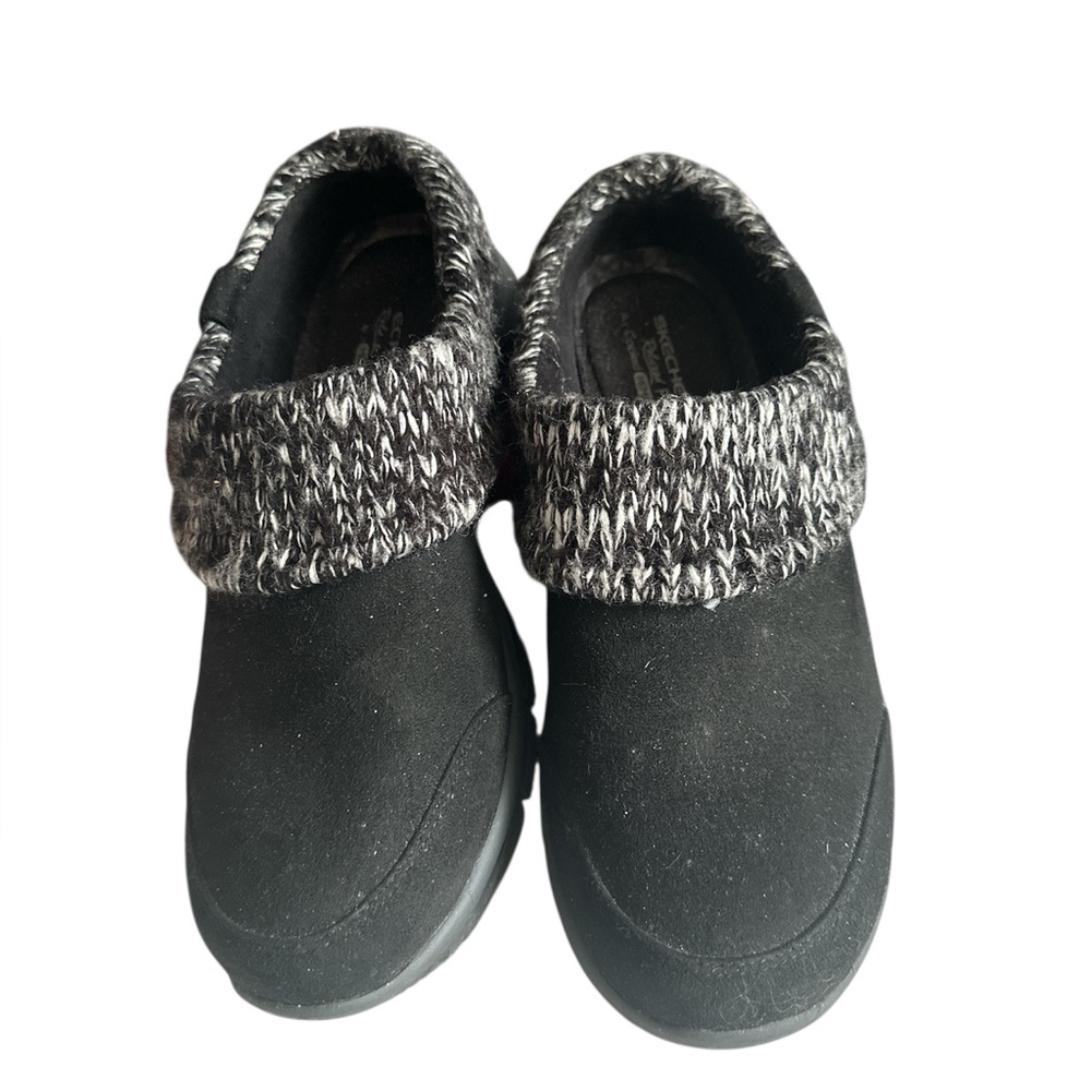 Skechers Women's Easy Going Open Back Knit Slip In Comfort Clog, Size 10